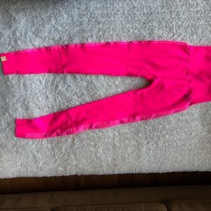 Neon workout leggings